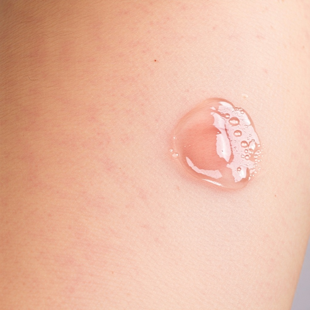 blister on skin