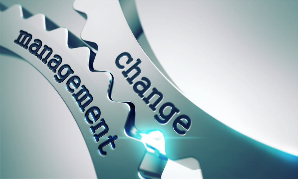 interlocking gears that read change management