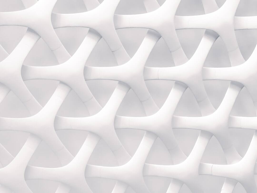 white mesh like pattern